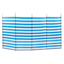 5 Pole Windbreaker Camping Beach Lakescape Wind Break Sun Shade