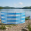 5 Pole Windbreaker Camping Beach Lakescape Wind Break Sun Shade 5