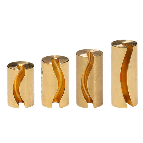 Practical Protective Grooved Designed Brass Wolf-9 grams 1