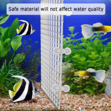 30 Pièces Séries Séparateur D'Aquarium Diviseur de Réservoir de Poisson Grilles de Filtre Grille
