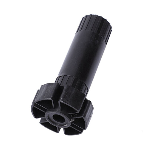 8X Plastic Adjustable Height Kitchen Cupboard Plinth Foot Leg Pair Black 1