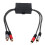 2-Way RCA Audio Isolator RCA Audio Noise Reduction Isolator Ground Loop Audio Isolator Audio Noise Filter Suppressor 1
