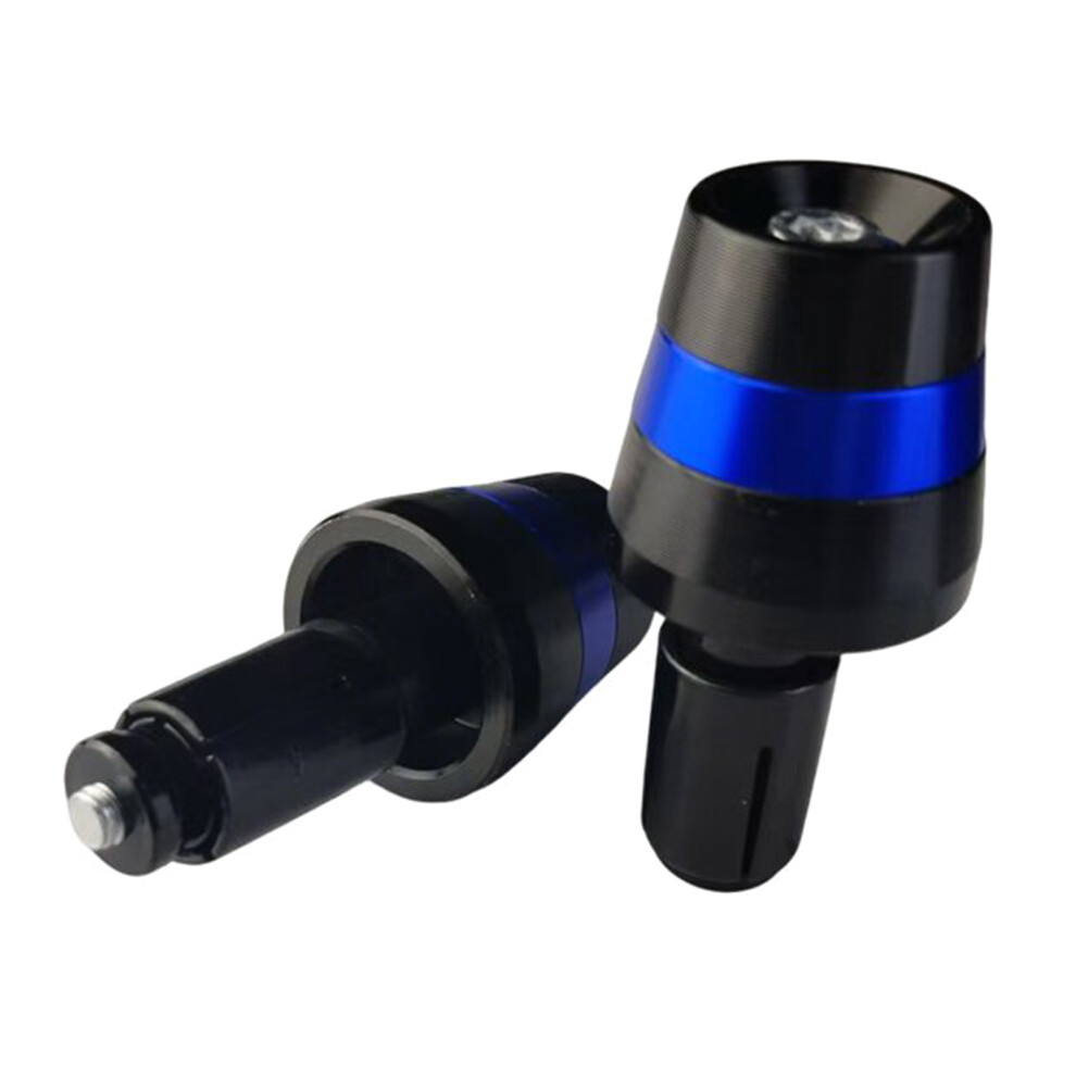 Anti Vibration Motorcycle Handlebar End Plugs With Quick- Blue 7704001256055