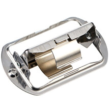 9V Guitar Battery Box Push-Button Guitar Battery Compartment for Active Guitar Bass Oval Style