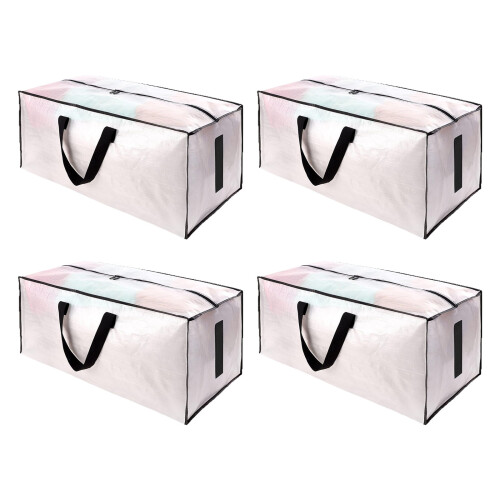 Tear Resistant Woven Sacks For Blanket Quilt Storage Solution