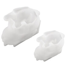 Easter Bunny Silicone Mold 3D Silicone Casting Moulds Holiday Plaster Mould for Plaster Party Planners Art Teachers