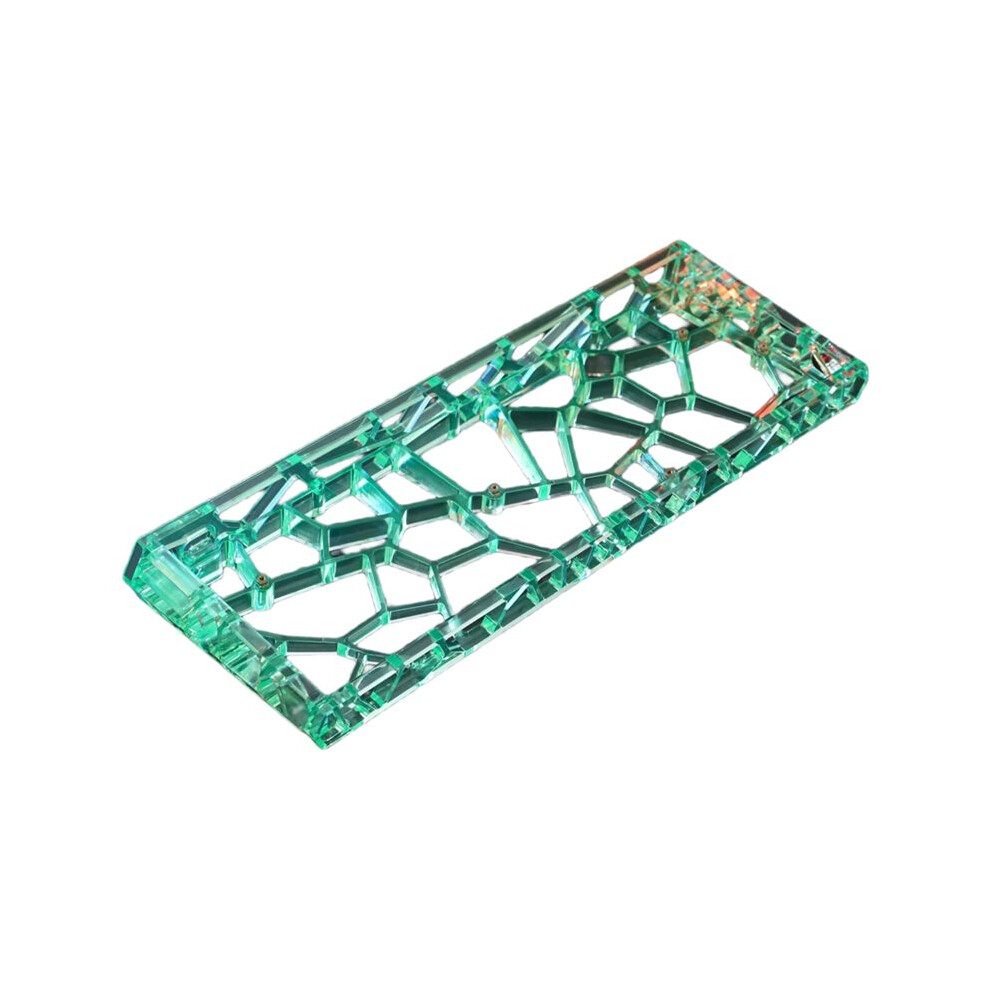 Holy60 Mad 60He Gh60 Hole Hollow Keyboard Shell For Mad60/Aula Win60 Wooting60 Mechanical Keyboard Shell A Green 4713509539938