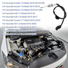 Exhaust Temperature Sensor 39232-2A600 39232-2A610 for Accent Ix20 Tucson Ceed Optima Rio 14-18