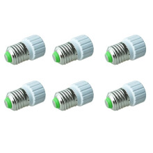 6X E27 to GU10 Extend Base LED CFL Light Bulb Lamp Adapter Converter Screw Socket
