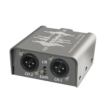 2 Way XLR Audio Fiber Optical Extender Transceiver över SC Fiberoptisk Kabel 2 CH XLR Balanced Audio Fiber Extender
