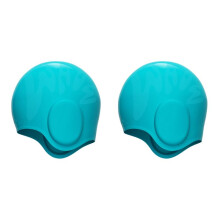 2X Unisex Kids Swimming Cap 3D Ear Protection Silicone Swimming Cap Waterproof Durable Swim Cap for Kids Boys Girls 2