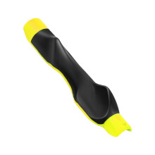 Outil de pratique de poignée de Swing de Golf, entraîneur-Jaune