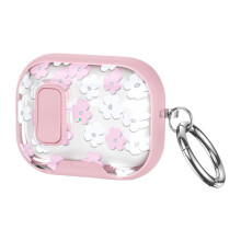Coque en TPU plus fine avec support de-rose 1 bord floral