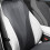 Coussin de dossier de siège automobile en cuir perforé,-Brun 6