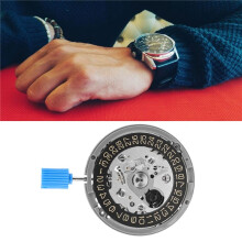 For Japan NH35A Mechanical Watch Movement 24 Jewels NH35 Automatic Mechanism 3.8 O'Clock Gold