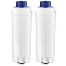 2X Coffee Machine Water Filter for DLSC002 Filter Cartridge Compatible with ECAM, , EC680, EC800