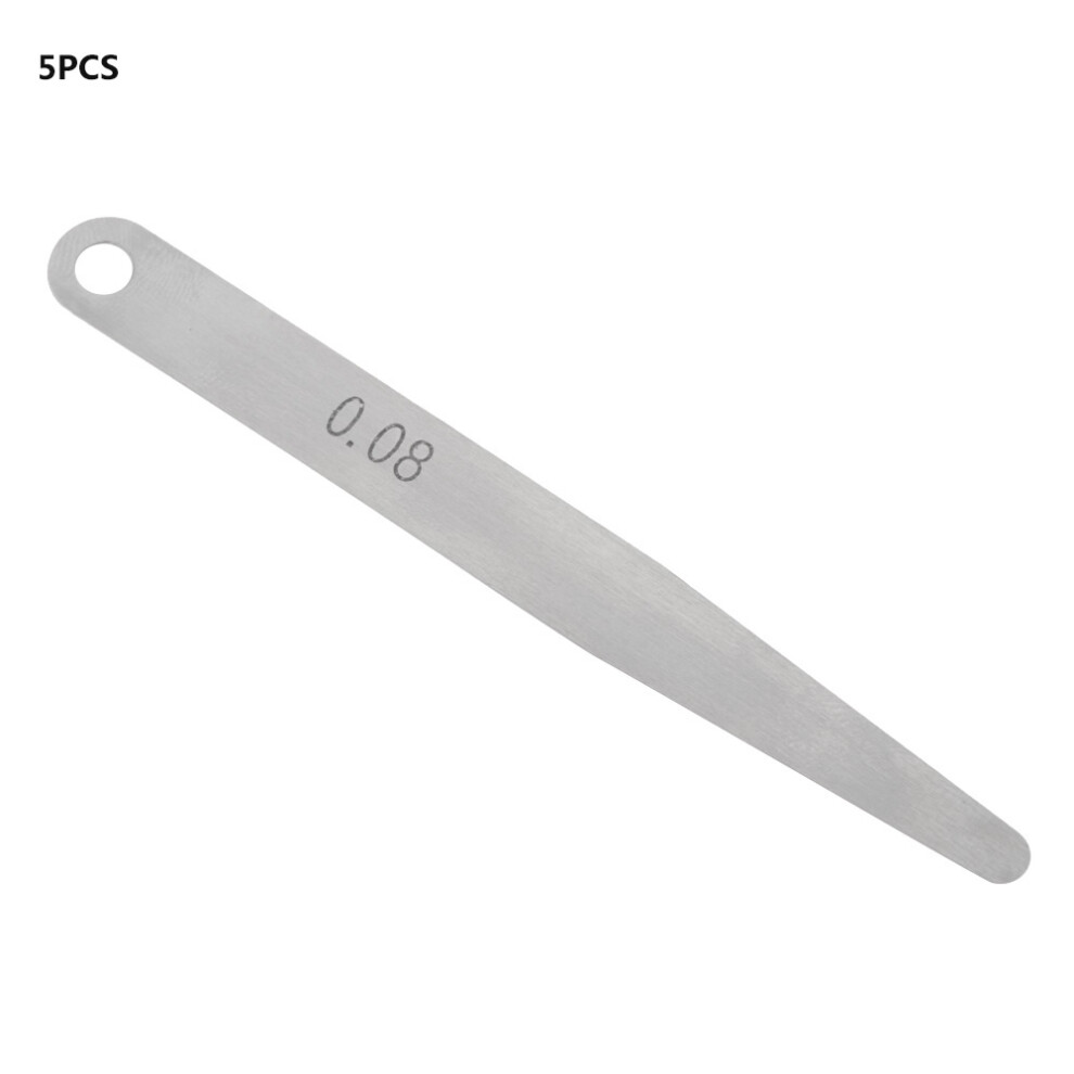 0.08mm Thickness Gauge 5pcs Metric Filler