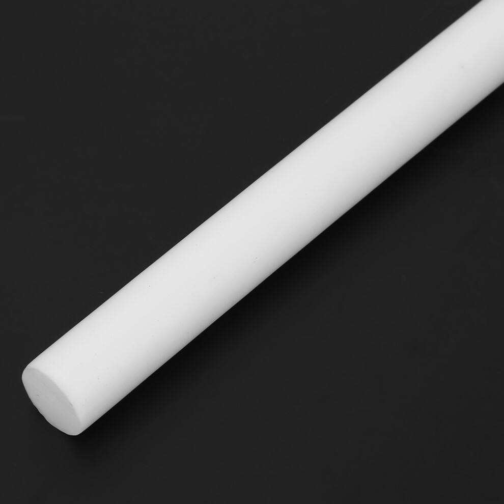 Ptfe Round Bar 15Mm X 500Mm White