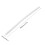 PTFE Bar 15mm Dia White 500mm Long 5