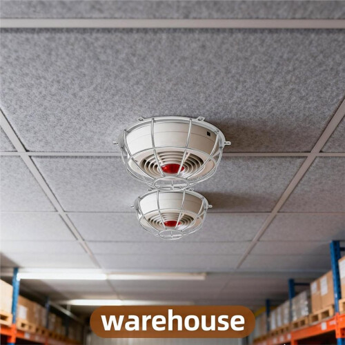 Fire Sprinkler  Protective Cover Cage for Sensor, Fire Safety Equipment for Ceiling and Wall Installation 2