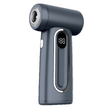 Comodo Ventilatore Elettrico da 100.000 Giri/Min, 6000 MAh, Ventilatore Turbo Ad Alta Velocità, Tipo C, Ricaricabile, da Viaggio