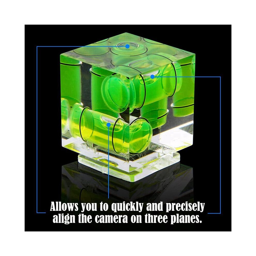 Triple 3 Axis Hot Shoe Bubble Spirit Level Compatible For Dslr Camera (4 Pack) 4711280455881