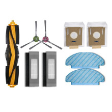 9 Piezas para Aspiradora para para Deebot N8/N8 Pro/OZMO T8/T8 PURE/T9/T9+ Cepillo Lateral Principal, Filtro de Mopa, Bolsas para Polvo