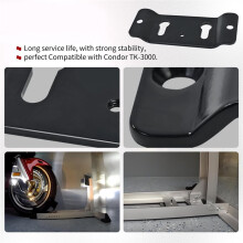 Zestaw Adapterów TK-3000 Trailer-Stop do Klinów Pod Koła Condor Pit-Stop/Trailer-Stop, Uchwyt Podłogowy z Szybkim Mocowaniem