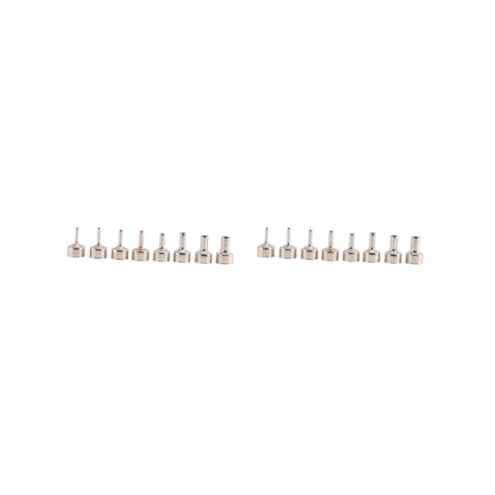 16Pcs Hot Air Nozzle For Station 8858 Digital Hot Air Blower Bga Rework Solder Station 4712494420153