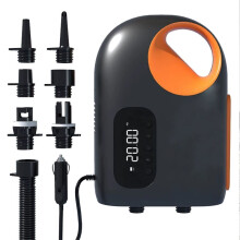 Aufblasbare Elektrische Luftpumpe 20 PSI Hochgeschwindigkeits-Luftkompressor für Outdoor-Surfen, Paddleboards, Luftmatratzen, -Boote und Kajaks