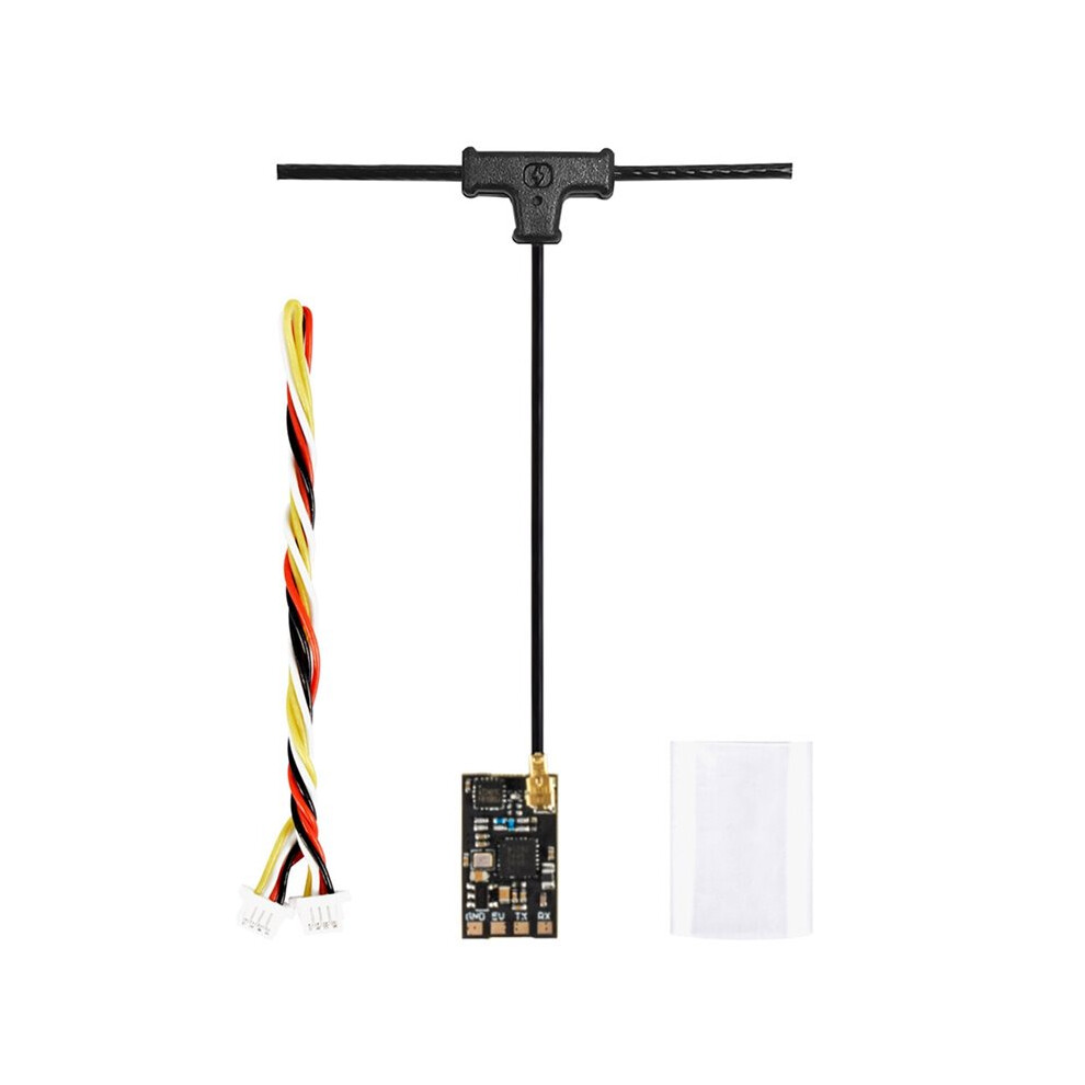 2.4Ghz Elrs Receiver With T-Antenna Low-Latency Module Receiver For Fpv Race And Long Range Fpv Black 6033987379559