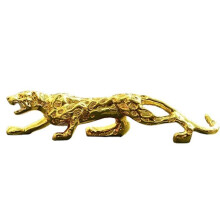 Leopardenmodell Aus Kunstharz, Skulptur, Ornament, Bürotischdekoration, Feng Shui-Dekoration, Wohnaccessoires, Auto-Bastelarbeiten