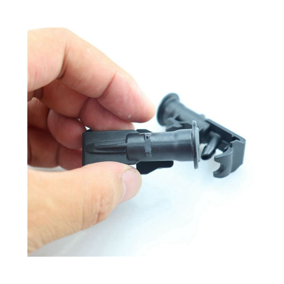 4Pcs Windshield Washer Spray Nozzle Fit For Korando C New Actyon 2011+ 7842334000 Black 6031119531639