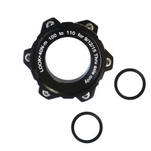 Front Rear Bicycles Boosts Hub Conversion-F 100 to 110 Black