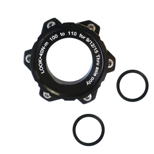 Front Rear Bicycles Boosts Hub Conversion-F 100 to 110 Black