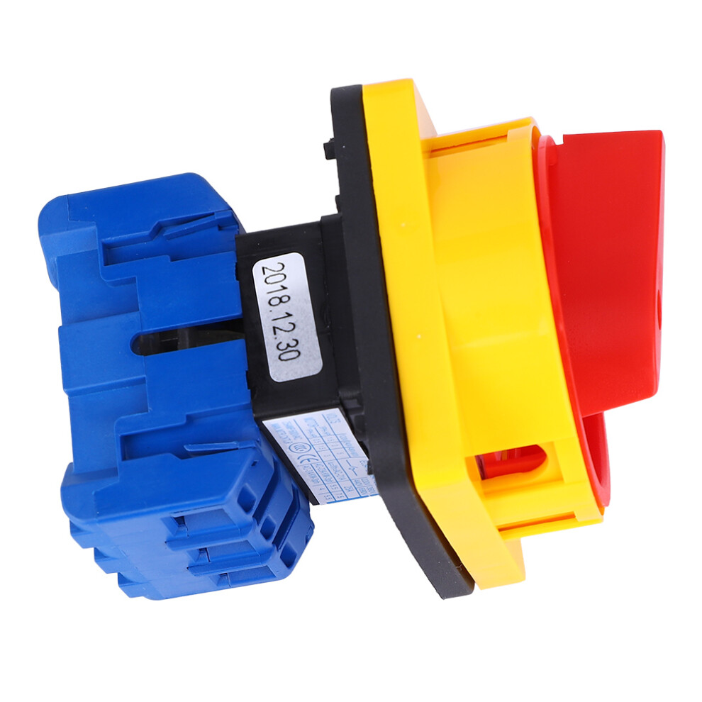 Plastic D11-25A Locked Changeover Switch 600V