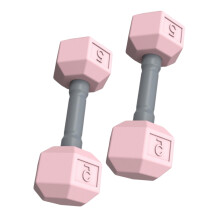 Educational Miniature Baby Dumbbell for Infants Promoting-Pink