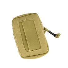 Glove Pouch Wear Resistant 500D Nylon Bag For Backpack-Brown