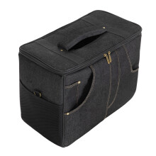 Practical Guitar Speaker Storage Bag Travel Storage-Black M