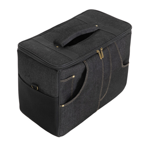 Practical Guitar Speaker Storage Bag Travel Storage-Black M