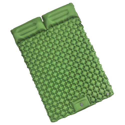 Crisis Ready Identity Inflating Camping Pad Highlighting-Green