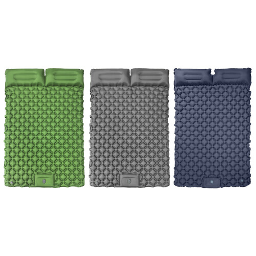 Crisis Ready Identity Inflating Camping Pad Highlighting-Green 1