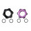 Front Rear Bicycles Boosts Hub Conversion-F 100 to 110 Black 2