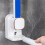 Automatic Toothpaste Dispenser, Wall Mount USB Powered, Green - Easy Installation, Touchless Operation, Ideal (White) 7