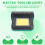 21V Electric Tool Universal Lithium Battery LED Auto Repair Work Light Floodlight for Long Term Outdoor Construction Use 2