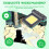 21V Electric Tool Universal Lithium Battery LED Auto Repair Work Light Floodlight for Long Term Outdoor Construction Use 6