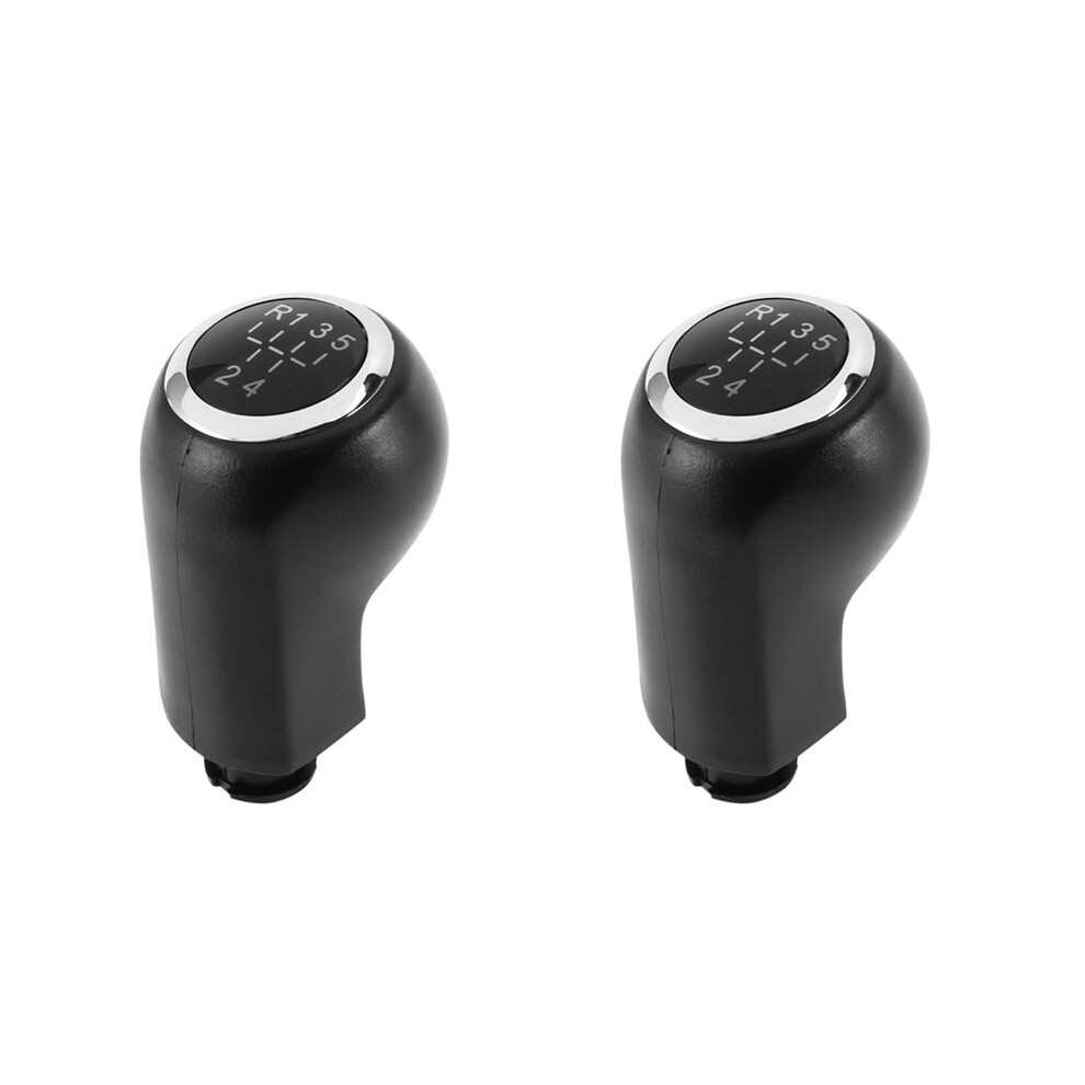 2X 5 Gear Stick Shift Knob For Astra Mk5 Corsa D Zafira B -5738025 Black 4712702285499