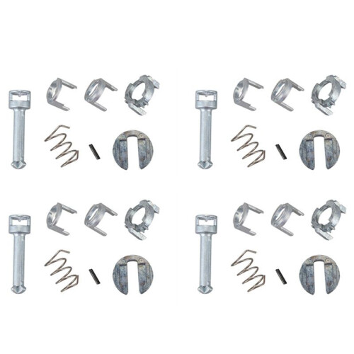 4X for  E46 3 Series Door Lock Cylinder Repair Kit Front Right Driver Side Osf