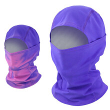 Unisex Heat Reactive , Color-Changing Thermal Mask for-Purple
