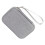Saxophone Reed Storage Bag with Mesh Pocket Waterproof-Gray 1